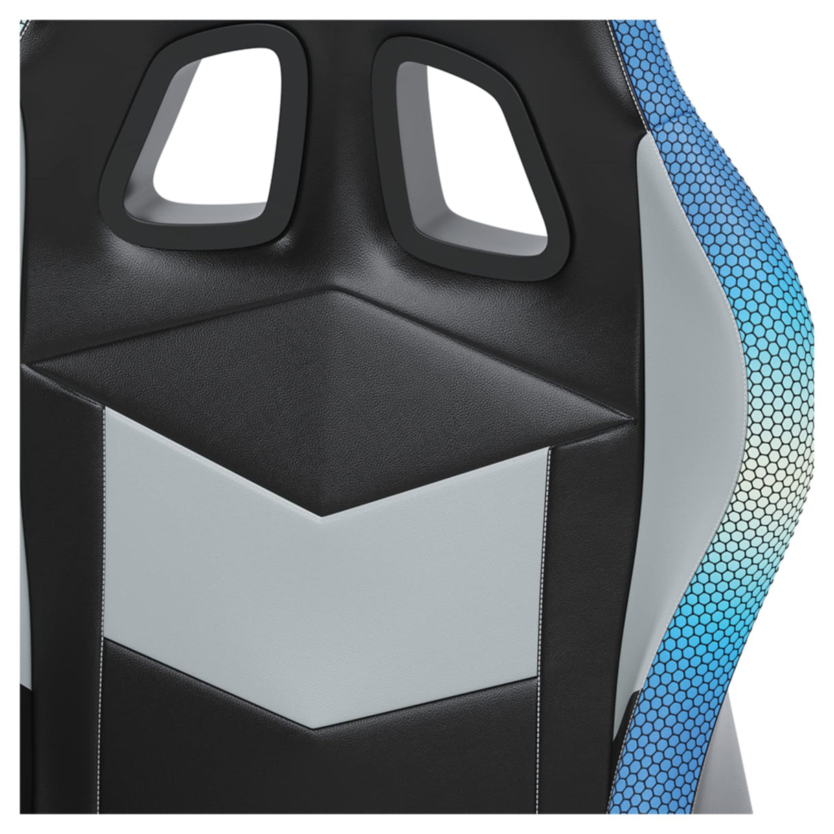 Signature Design by Ashley Lynxtyn Swivel Home Office Gaming Chair with LED Lighting, Black & Gray Signature Design by Ashley