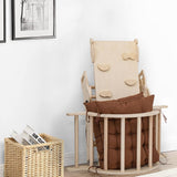 NEOCOZY Pikler Triangle Set with Cushion, Arch and Slide, Toddler Climbing Toys Indoor Playground, Montessori Climbing Set, Indoor Jungle Gym, Wooden Pickler-3 Piece Climbing Gym for Kids 1-4yr NEOCOZY