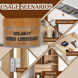 IZEJAZT Drawer Wax，Multi - Purpose Paste Wax and Lubricant for Wood Furniture, Doors and Drawers - Wood Wax, Door Hinge Lubricant, Wood Drawer Lubricant(4 Oz) IZEJAZT