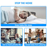 CRETBEL 4PCS Adjustable Bed Frame Anti-Shake Tool (Upgraded) for Loft Beds, Headboard Stoppers with Free Furniture Pads and Screws, Protect The Wall from Banging, Easy to Install (1.1-2.5in) CRETBEL