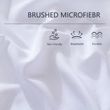 ZPECC Pillow Cases Standard Size 24 Pack - Bulk Snow White Pillowcases with Envelope Closure, Pillow Covers for Home, Camping, Travel Essentials (24 Pack,20x26,Snow White) ZPECC