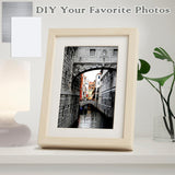 ZYNERY 8 PCS Sublimation Blanks Aluminum Sheet, 8 x 10 Inch Photo Metal Sheet Wall Poster Frame Sublimation Blank for Metal Sign, Room Decor, Wall Decor, Birthday Gift ZYNERY