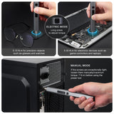 STREBITO Mini Electric Screwdriver, 144-Piece Electric Precision Screwdriver Set Small Power Screwdriver Cordless Rechargeable, Electronic Repair Tool Kit for PC, Computer, Laptop, Phone, RC Drone STREBITO