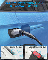 EV Charger Adapter for Tesla to J1772, Up to 60A 250V, IP65, NACS to J1772 Adapter, J1772 EV Charging Adapter Compatible with Tesla Wall Connector/Tesla Destination/Mobile Charger (for J1772 EVs Only) SEGUMA