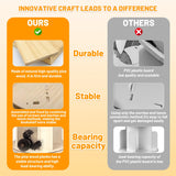 Cuguords 360 Display Rotating Bookshelf Tower, Spinning Bookshelf, 4 Tier Revolving Bookcase for Kids&Adults, Rotating Bookcase for Bedroom, Living Room,Solid Wood Bookshelf Organizer for Small Space Cuguords