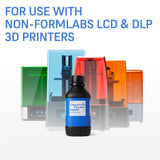 Formlabs [Creator Tough] ABS-Like 3D Printer Resin 405nm UV-Curing Non-Brittle High Precision Made in USA ACMO-Free 3D Printing Liquid Standard Photopolymer Resin for LCD DLP 3D Printing (Grey, 1000g) Formlabs