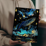 Glow in The Dark Scratch Art Rainbow Painting Paper 8 Sheet with Pen / Cleaning Brush, Engraving Landscape Scratchboard(A4) for Kids Teens & Adults, Fun Sketch Card Creative Craft Toy (Animal) AP ARTSPER