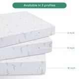 Airdown Full Mattress, 6 Inch Memory Foam Mattress in a Box for Kids with Breathable Bamboo Cover, Medium Firm Green, Trundle Bed, CertiPUR-US Certified, Made in USA (AD-DM-6F) Airdown
