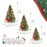 TranquilBliss Christmas Tree Skirt, Fur Burlap Christmas Tree Decorations, Farmhouse Christmas Decor Xmas Holiday Home Party Decorations Indoor Outdoor, 36in White TranquilBliss