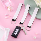 Frienda 40 Pieces Sublimation Blanks Wristlet Keychain DIY Blank Wrist Lanyard Heat Press Transfer Neoprene Wristlet Keychain Wrist Lanyard Keychain Holder for DIY Crafts Women Frienda