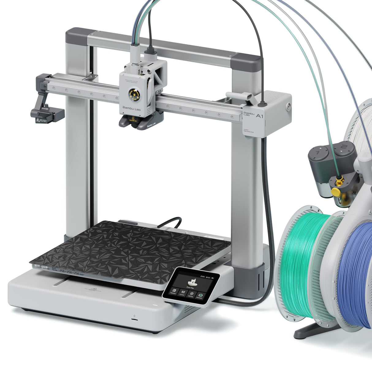 CCTREE PEO Diamond Build Surface Sticker 257x257mm, 3PCS 3D Print Heat Bed Platform Sticker Without Spring Steel Sheet and Magnetic Base for Bambu Lab X1/X1C/P1P/P1S/A1 3D Printers CCTREE