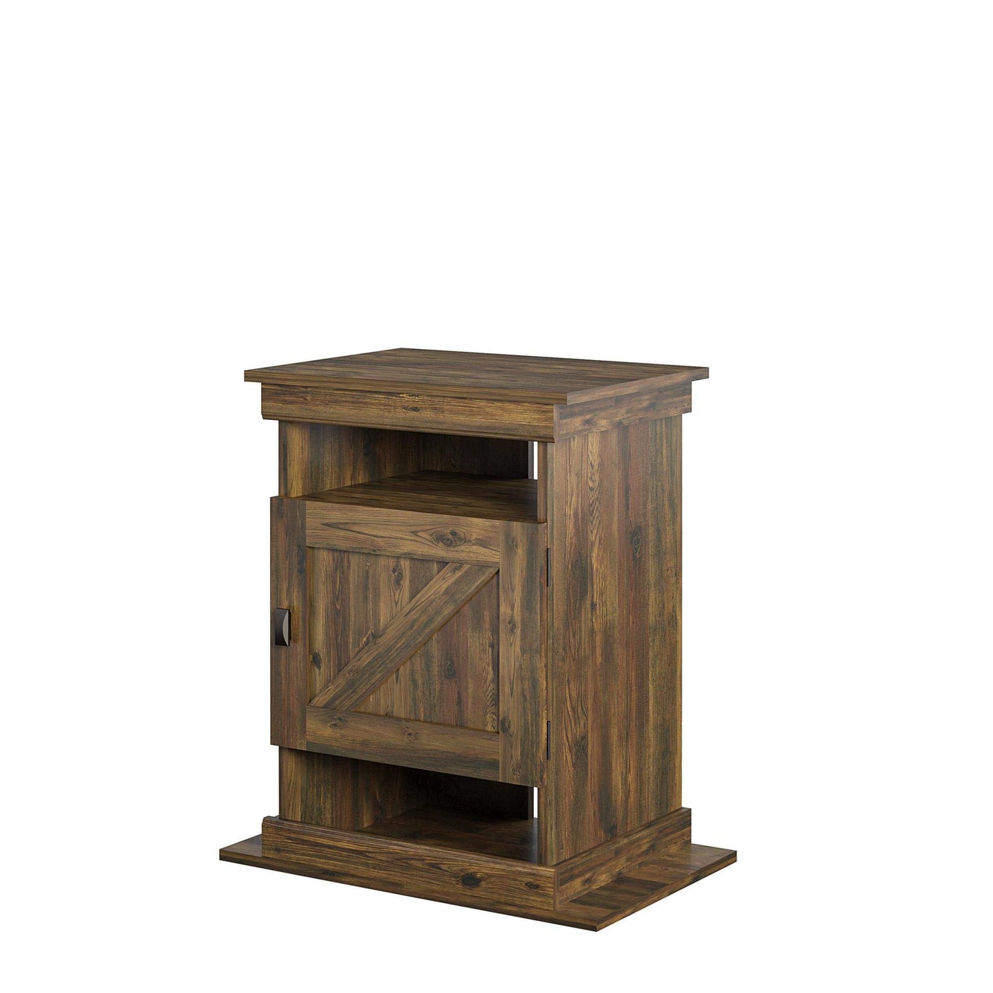 Flipper Farmington Aquarium Stand, Rustic - WoodArtSupply