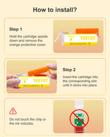 PGI-280 XXL/CLI-281 XXL Ink Cartridge 5 Color Value Pack Replacement for Canon 280 281 Ink Cartridges Compatible with Printer TR8520 TR8620 TR7520 TR8600 TS6120 TS6220 TS9120 MIOLAINZ