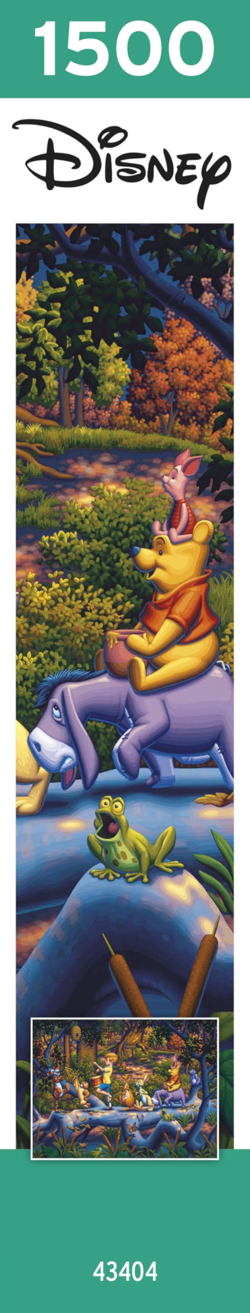 Ceaco - Disney - Dowdle - Winnie The Pooh - A Heroes Parade - 1500 Piece Jigsaw Puzzle Ceaco