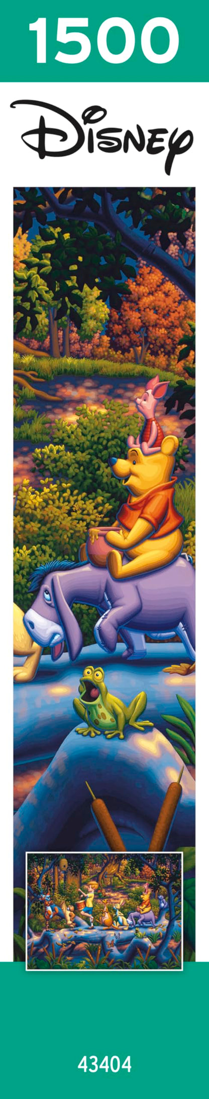 Ceaco - Disney - Dowdle - Winnie The Pooh - A Heroes Parade - 1500 Piece Jigsaw Puzzle