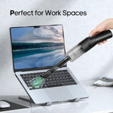Auloea Portable Mini Car Vacuum Cleaner, High Power Cordless(400g) Handheld Rechargeable Vacuum Cleaner for Desk V06 Auloea