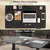 JOY worker Small Electric Standing Desk, 35" x 20" Whole Piece Height Adjustable Desk with Memory Controller, Black Sit to Stand Desk Workstation for Home Office JOY worker