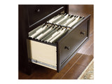 Sauder Edge Water Lateral File, L: 33.31" x W: 23.47" x H: 29.37, Estate Black finish Sauder