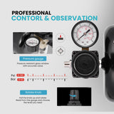 VIVOHOME Airbrush Kit with Professional Air Compressor with 3L Tank, Quiet Airbrushing Paint System with 3 Dual Action Air Brush Gun, Gravity and Siphon Feed, Holder, Cleaning Brush, 2 Cup VIVOHOME