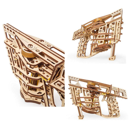 UGEARS Aeroplane Starter Ramp 3D Model Kit - Model Building Kits for Adults Teenagers - Laser Cut 3D Puzzle Wooden Construction Kit Creative 3D Wooden Puzzle Adults Model Making Set Without Glue UGEARS
