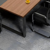 LAKIQ Rectangular Office Conference Room Table Modern Desktop Computer Desk Working Table Rectangle Meeting Room Table - Without Chairs (110.2" L x 51.2" W x 29.5" H) LAKIQ