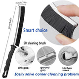 Gap Cleaning Brush, Dead Corners Multifunctional Brushes,Bathroom Crevice Gaps Cleaning Brush，Clean The Dead Corners of Bathroom Kitchen Tiles for Bathroom Kitchen Tiles Window Slots (5pcs) TURUM