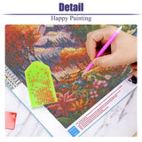 5D Large Diamond Art Painting,Four Season Diamond Art Kits for Adults,DIY Full Drill Crystal Rhinestone Arts and Crafts,bird Flowers mountain Art Painting with Diamond Home Wall Decor 27.5 X 15.7inch pchmcu