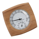 Sunicon Sauna Thermometer, 2 in 1 Indoor Wood Thermo Hygrometer Thermometer Hygrometer Steam Room Sauna Room Accessories Sunicon