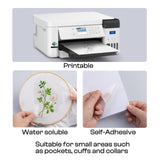 Caydo Embroidery Kit with Water Soluble Embroidery Stabilizer Including 2Pcs Embroidery Hoops, 100 Color Threads, Embroidery Fabric, and Cross Stitch Tool Embroidery Starter Kits for Adults Beginners Caydo