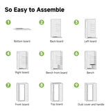 RESTISLAND Infrared Sauna for Home Sauna Room, 1 Person Low EMF Wooden 950W Indoor Sauna Spa at Home with 10min Quick Pre-Heat, LCD Control Panel and Tempered Glass Door RESTISLAND