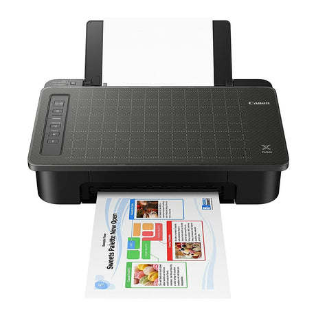 Canon TS302 Wireless, Single Function Inkjet Printer, Black, Works with Alexa Canon