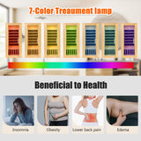 Far Infrared Sauna for Home 1 Person Hemlock Wood Dry Sauna Low EMF Heaters Panels Spa Indoor Sauna with Intelligent Control Panel 1180W, 31.5 * 31.5 * 67in Generic