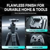 SUNLU PA6-GF 3D Filament 1.75mm 1KG, 25% Glass Fiber Nylon Filament, High Temp Resistance 417°F (214°C), Corrosion Resistance, Engineering filament, Dimensional Accuracy±0.02mm, 1KG Spool(2.2lbs),Gray SUNLU