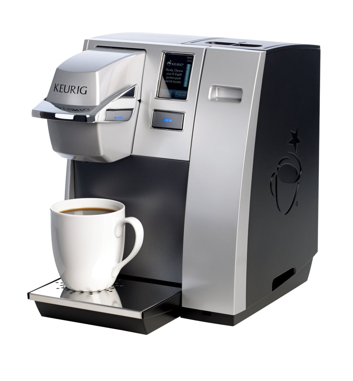 Keurig K155 Office Pro Single Cup Commercial K-Cup Pod Coffee Maker, Silver Keurig