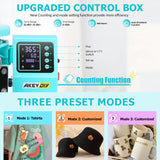 AKEYDIY Heat Press 15x15 inch 5 in 1 with 30OZ Tumbler Press, 360° Swivel Away Slide Out Digital Shirt Press Machine, Industrial Heat Transfer Machine Sublimation for T-Shirt AKEYDIY