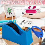 XEUZK Sublimation Blanks Tumbler Clamp Tool Blue Kits for 20 Oz Sublimation Blanks, Heat Resistant Gloves, Heat Tape Sublimation, Heat Tape Dispenser Sublimation Kit, Tumbler Clamp Clamp Blue&Pink. XEUZK