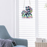 JISHSHAY Diamond Painting Pendant 5D DIY Unicorn Diamond Art Wind Chime Special Shaped Crystal Crystal Suncatcher Garden Wind Chimes Wind Chimes Outdoor Garden Diamond Art Keyrings Garden Chimes JISHSHAY