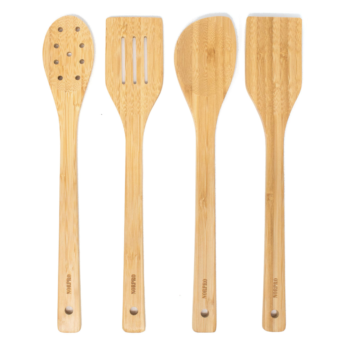 Norpro Bamboo 12-Inch Spatula, Flat Handle Norpro