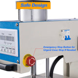 WUMSTOT Heat Press 16x24 Machine: Pneumatic Dual Platen Heat Press with Portability Stand & Up-Sliding Function - Large Format Sublimation Transfer Machine for Professional Printing WUMSTOT