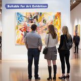 Threehoney Canvas Stretcher Bars Kit DIY Wooden Canvas Removable Frame Extra Large Wooden Art Frames for Gallery Wrap Oil Painting Posters and Arts(30 x 40 Inch) Threehoney