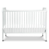 DaVinci Jenny Lind 3-in-1 Convertible Crib in White, Removable Wheels, Greenguard Gold (Mattress Not Included) DaVinci