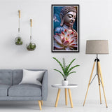 ZHUMUTO Large 5D Diamond Art Painting Kits for Adults,15.7x27.5inch Religious Buddha C DIY Full Round Drill Diamond Dots Large Size,Big Gem Art and Crafts for Home Wall Decor Gifts ZHUMUTO