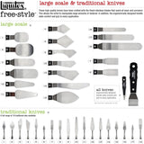 Liquitex Professional Freestyle Small Painting Knife, No. 16 Liquitex