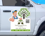 Die Cut Custom Car Magnet Sign | Personalized Logo for Your Car Van Truck | Advertise Your Business Vehicle Magnetic | Professionally Printed | Crafted in USA | Choose Your Text Logo WoodArtSupply