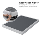 Vehowy 3 Inch Box Spring King, Low Profile Box Spring King Size, Metal Bed Base,Heavy Duty Mattress Foundation, Non-Slip,Easy Assembly Vehowy