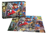 Super Mario Odyssey Snapshots 1,000 Piece Premium Puzzle | Super Mario Odyssey Video Game Collectible Puzzle | Mario Bros Toys USAOPOLY