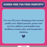 Mudpuppy Magical Unicorn - Tri Fold Magnetic Puzzles Featuring Two 20 Piece Unicorn Magic Themed Artwork Mudpuppy