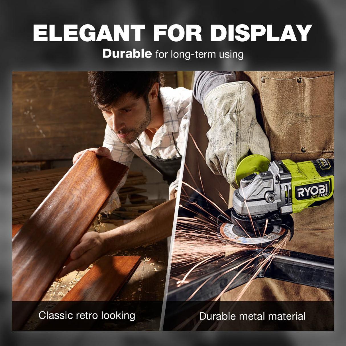 Ghosthorn Fishing Rod Holders for Garage Fishing Gear and Equipment Tackle Storage Cart Pole Rod Rack Hold up to 10 Rods Ghosthorn