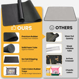 Odyssolve Jigsaw Puzzle Mat Roll Up 1500 Pieces Saver Pad 46" x 26" with 3 Sorting Trays & Travel Storage Bag Portable Non-Slip Rubber Bottom Odyssolve