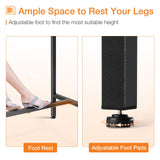 ODK 71 Inch Versatile Black Bar Table – Stylish Industrial High Top Dining and Pub Table ODK